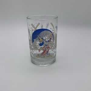 Vtg. Walt Disney World Remember The Magic Mickey 25th Epcot HB Glass Spain #23